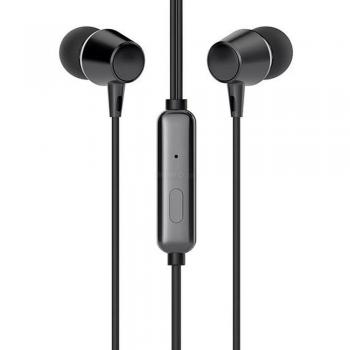 Auricular HP DHE-7000 con Cable y Almohadillas de Silicona Jack 3,5 mm Color Negro