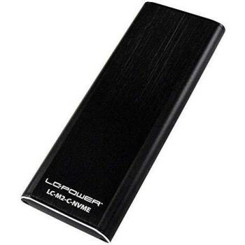 LC-POWER Carcasa para Disco Duro SSD M.2 NVME USB-C
