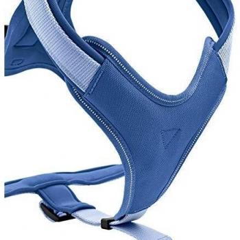 Arnés para Perro Hunter Neopern, Nylon, Acolchado con Neopreno, para Deporte y Ocio, Azul, Nylon, Neopreno, 38-48, XS-S