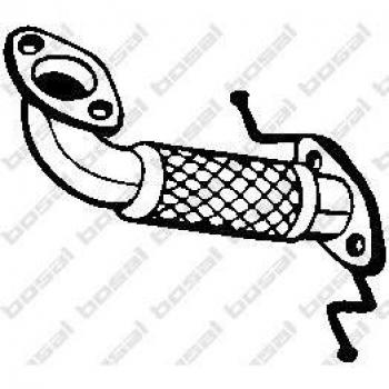 Bosal 703-123 Exhaust Pipe