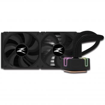 Zalman Reserator5 Z24 Negro - Enfriador Líquido para CPU con Radiador de 240mm, 2 Ventiladores ARGB y Bomba de Doble Cuchilla