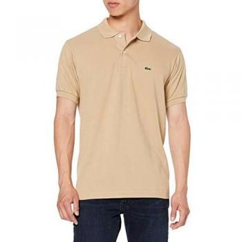 Lacoste Classic Pique Polo Shirt - Short Sleeve - Beige - Size 3XL