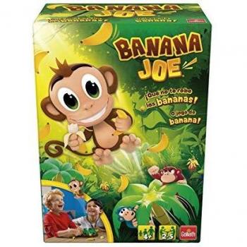 Goliath Banana Joe. Róbale con Cuidado los plátanos a Este Monito Saltarín… ¡o saltará por los Aires, Color marrón