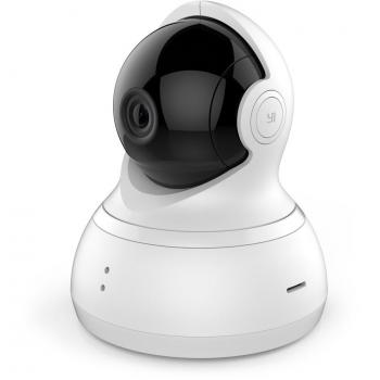 YI Dome Camera 720p HD Pan/Tilt/Zoom Wireless IP Indoor Security Surveillance System with Night Vision, Motion Tracking, Auto-Cruise, and Remote Monitoring for iOS