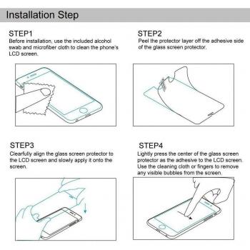MYLB (2 in 1) Slim TPU funda carcasa case + 9H vidrio templado de la película del protector de pantalla para Asus ZenFone 3 ZE520KL (para ZenFone 3 ZE520KL)