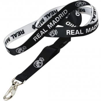 Lanyard Real Madrid C.F. Negro