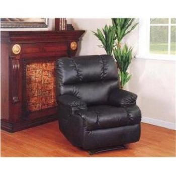 Sillon reclinable Manual Beige/Chocolate/Negro - Negro