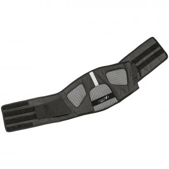Nerve Dynamic Cinturón de Soporte Lumbar para Moto, Negro, S