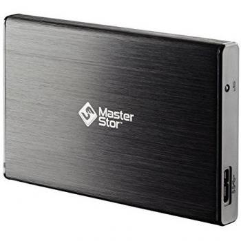 (MasterStor 2 años de garantía) 250 GB disco duro externo USB 3.0 Super-Fast 2.5 pulgadas SATA Laptop disco duro portátil disco duro negro