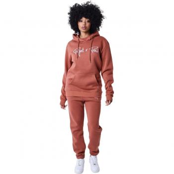 Chándal con capucha Project X Paris Signature Marrón S Unisex