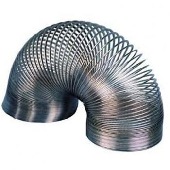 Tobar Springy Juguete Slinky de metal grande