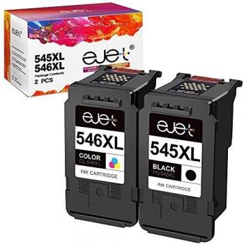 ejet PG-545XL CL-546XL para Canon PG545 CL546 Cartuchos de Tinta para Canon Pixma MG2550 MG2550S TS3150 TS3151 MX495 MG3050 MG2950 MG2450 MG3053 MG3051 iP2850