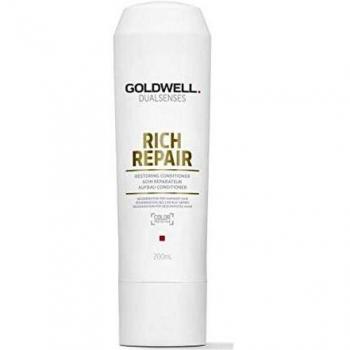 Goldwell Dualsenses Rich Repair, Restoring Conditioner for Dry to Damaged Hair, 200 ml