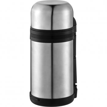 Termo El Corte Inglés 1.5L Acero Inoxidable Aislante Térmico con Tapón de Seguridad y Asa Ergonomica