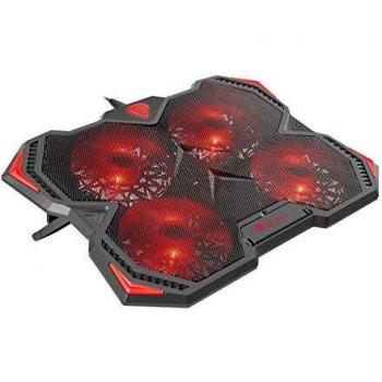 Natec Genesis OXID 250 17.3 800RPM Negro, Rojo almohadilla fría - Base de refrigeración
