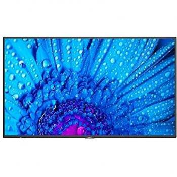 NEC Pantalla de 49 Pulgadas de la Serie M Grande, UHD, 500 CD/m2, E-LED, Prueba de 24/7, Ranura SDM, Ranura en cm, 20 Puntos PCAP Touch.