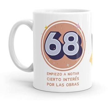 Taza Original 60 Cumpleaños - Resistente al Microondas y Lavavajillas