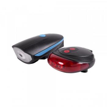 Luz Delantera Bicicleta LED 2 Niveles+Destello GreenIce