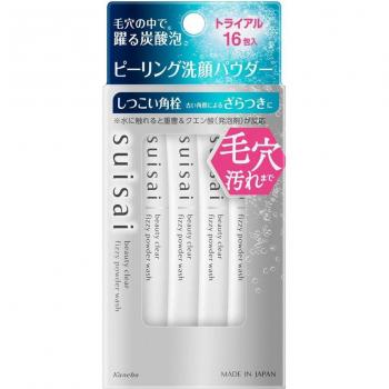 Kanebo Suisai Beauty Clear Fizzy Powder Wash 1g x 16
