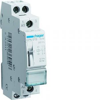 12V AC Latching Relay EPN519 with Enclosure - Hager Compatible