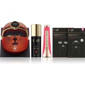 Set de Rejuvenecimiento Facial FAQ™ - Incluye suero antienvejecimiento, crema hidratante, mascarilla facial y limpiador suave; formulaciones con ingredientes naturales, libre de parabenos, apto para todo tipo de