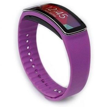 Greatfine Correa de muneca para Galaxy Gear fit R350 SmartWatch accesorios de munequera para reemplazo de bandas de reloj