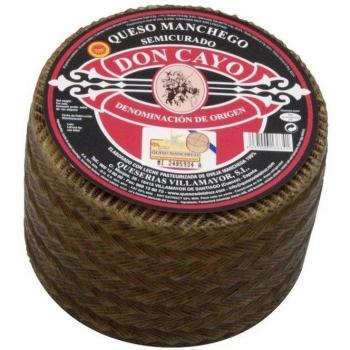 Don Cayo Queso Manchego Semicurado Pequeño - 1200 gr