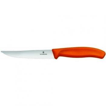 Victorinox Pizzamesser mit Wellen 6 Per Pack - Nevera para acampada, color naranja
