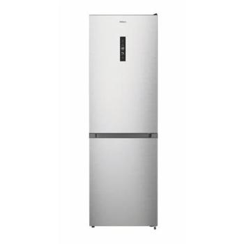 Frigorífico Combinado Edesa EFC-1834 Total No Frost 186 cm 304 L Inox con Función Super Congelador y Iluminación LED
