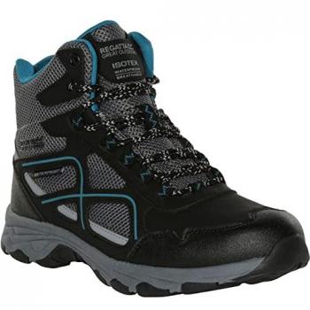 Regatta Women's Lady Vendeavour Waterproof Isotex Mid Hiking Boots, Black, Size UK 6.5