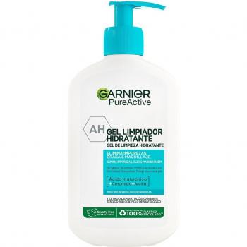 Garnier Pure Active Moisturizing Cleansing Gel with Hyaluronic Acid 250 ml
