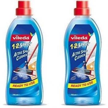 Vileda 750 ml 1 11 - lquido de limpieza para suelos de 2 Spray, 2 unidades