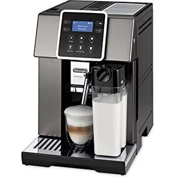De'Longhi Perfecta Evo ESAM420.80.TB Cafetera Superautomática con Pantalla Táctil LCD, 15 Bares de Presión