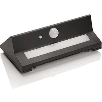 Aplique de exterior LED solar Kristiana con sensor