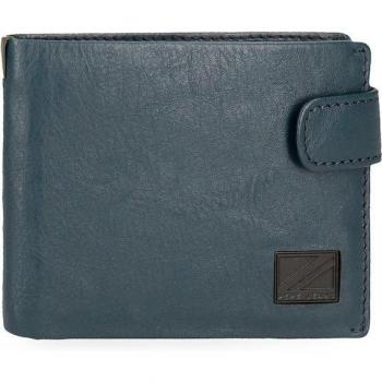 Cartera vertical Pepe Jeans Marshal Azul marino con cierre de click