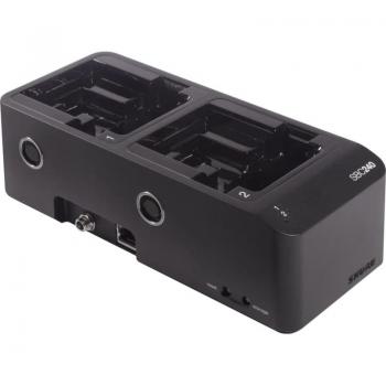 Shure SBC240 2-Bay Networked Docking Charger with PS60 Power Supply