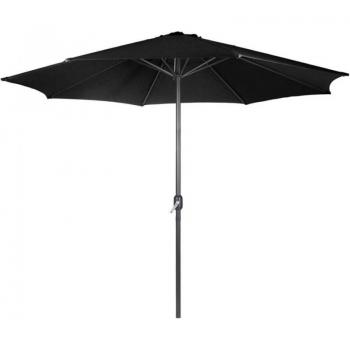 Miadomodo® Sombrilla de Jardín Octogonal - ø 250 cm, Protección UV 30+, con Manivela, Poliéster, Color a Elegir para Terraza, Balcón y Patio
