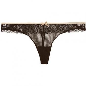 Curvy Kate Ellace Thong - Tanga Mujer, color negro, talla 48