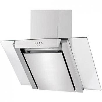 Campana decorativa inoxidable Orbegozo 190W, 3 niveles de potencia, ancho: 90 cm, 1 filtro de aluminio desmontable, motor de 190 W