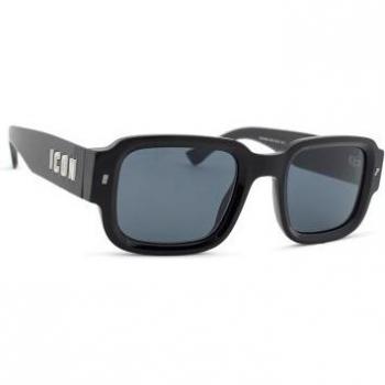 DSQUARED2 Icon 0009/S Sunglasses, Black Unisex, Size: 50 MM