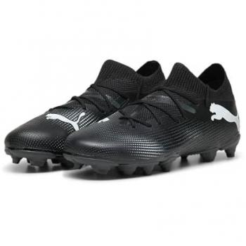 Botas de Fútbol Puma Future 7 Match FG/AG Junior Unisex Negro 32