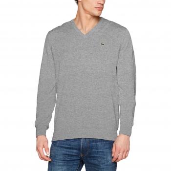 Lacoste Ah7369, Suéter para Hombre, Gris
