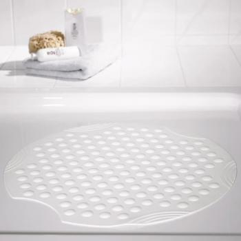 Alfombrilla de ducha antideslizante RIDDER Tecno blanca