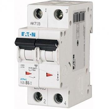 Interruptor Automático Magnetotérmico Eaton 16A 2P 6KA Curva C