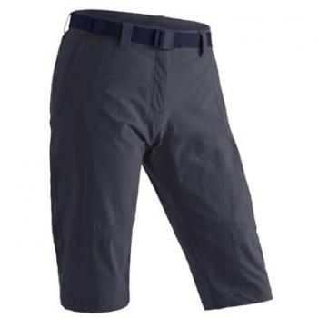 Maier Sports Kluane Women's Outdoor Capri Pants - Dark Blue, Size 19, Regular Fit with 2 Pockets