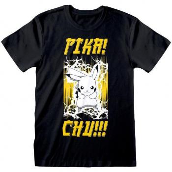Camiseta Pikachu Electricidad Talla S