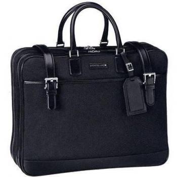 Montblanc - Bolso al hombro para mujer Negro negro