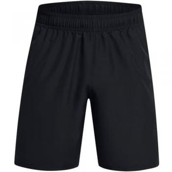 Under Armour Pantalones Cortos Woven Wordmark para Hombre, Color Negro, Talla L, Corte Regular