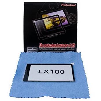 Protección LCD Profesional vidrio óptico auténtico para Panasonic Lumix DMC-LX100