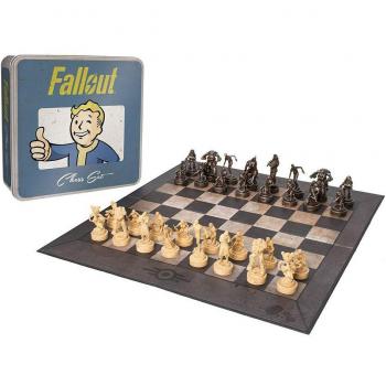 USAopoly USOCH110470 Fallout Chess, Mixed Colours